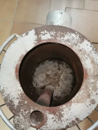 Caldera de leña Antigua