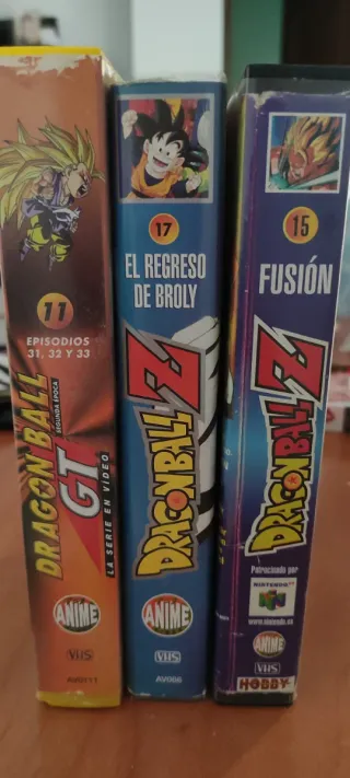 VHS Dragon Ball Z: El Regreso de Broly (Español)