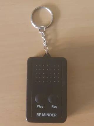 Llavero Grabadora Voz Vintage EMSON