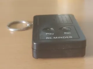 Llavero Grabadora Voz Vintage EMSON