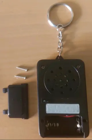 Llavero Grabadora Voz Vintage EMSON