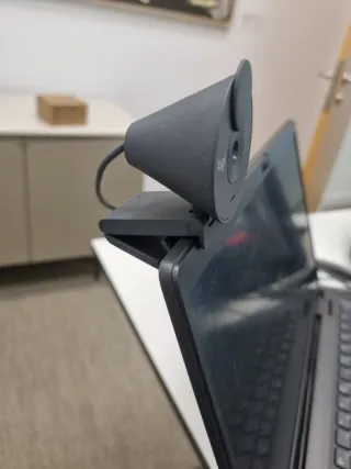 Webcam Logitech Gris