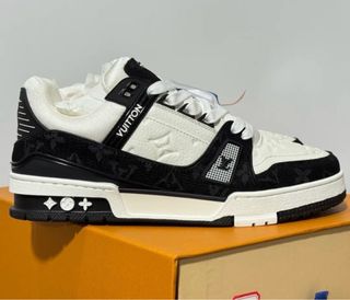 Zapatillas Louis Vuitton Hombre Negras y Blancas