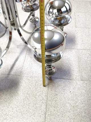 Lámpara Techo Space Age Eyeball 70s araña