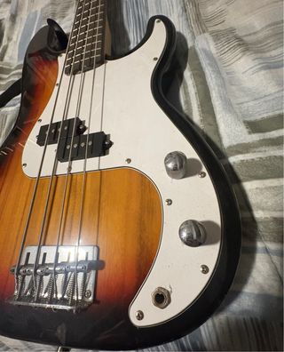 Basso elettrico con custodia