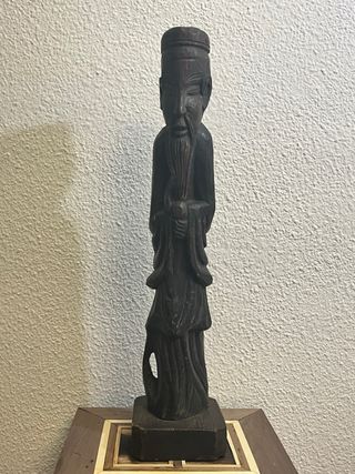 SABIO O FILÓSOFO CHINO MADERA