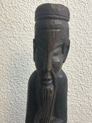 SABIO O FILÓSOFO CHINO MADERA