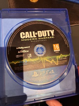 Call of Duty Modern Warfare Remastered PS4