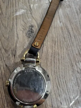Orologio Fossil Donna Nero e Oro