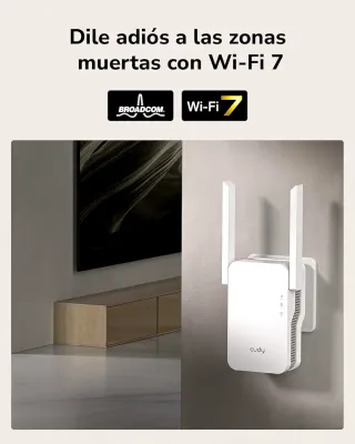 Cudy BE3600 amplificador señal WiFi 7