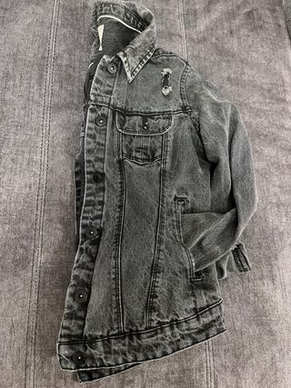 Cazadora vaquera negra Lefties