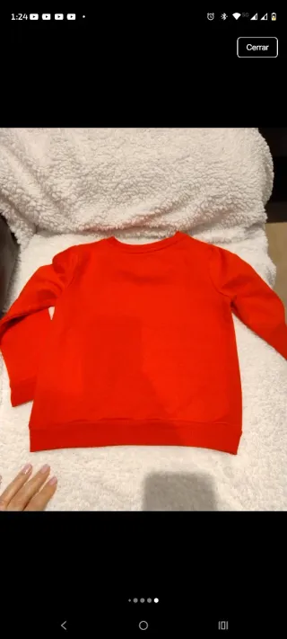 Sudadera niña pingüino lentejuelas