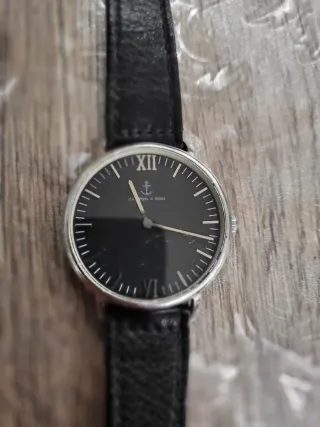 Kapten & Son Campina Orologio Nero Argento