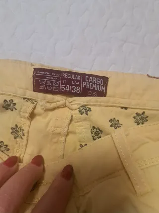 Bermuda Cargo Oviesse Giallo Uomo