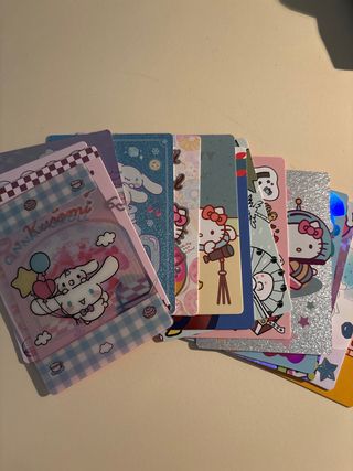 Cartas Hello Kitty y Friends