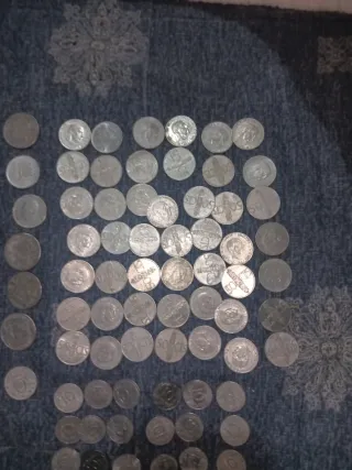 78 Monedas de Plata Antiguas