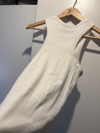 Camiseta tirantes Les Coyotes de Paris blanca Tall