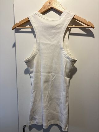 Camiseta tirantes Les Coyotes de Paris blanca Tall