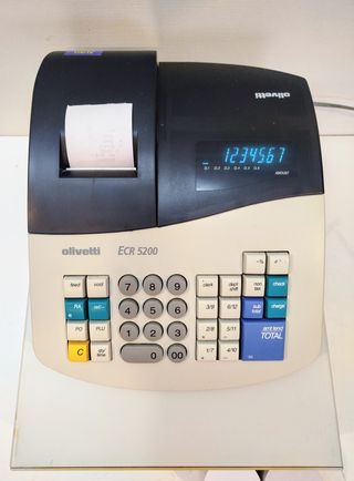 Caja Registradora Olivetti ECR 5200
