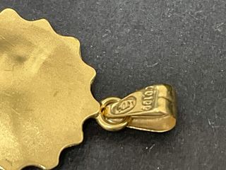 colgante oro 18k