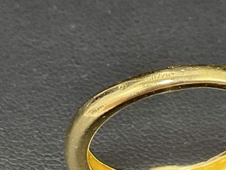 anillo oro 18k con piedra