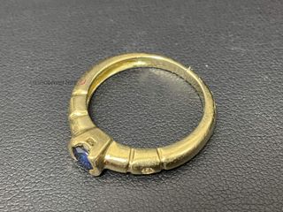 anillo oro 18k con piedra