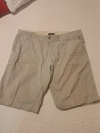 Bermuda uomo OVS righe beige