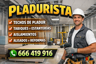 Pladur: Techos, Tabiques y Aislamientos
