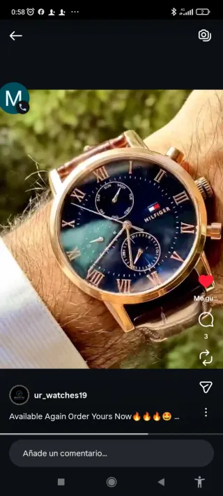 Reloj Tommy Hilfiger Hombre