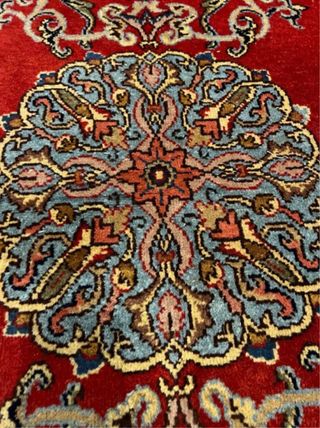 Alfombra de lana hecha a mano