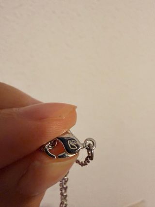 Collar Swarovski Cisne Dorado y Plateado