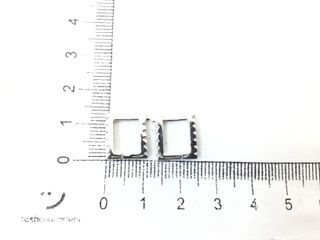 argollas plata 925mm con piedra con circonita