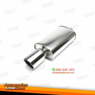 Silenciador trasero deportivo TA Technix de acero