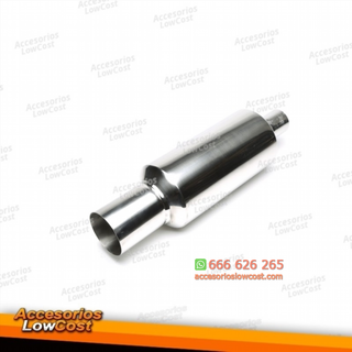 Silenciador trasero deportivo TA Technix de acero