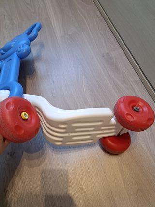 Patinete Infantil Elefante Azul - Primeros Pasos