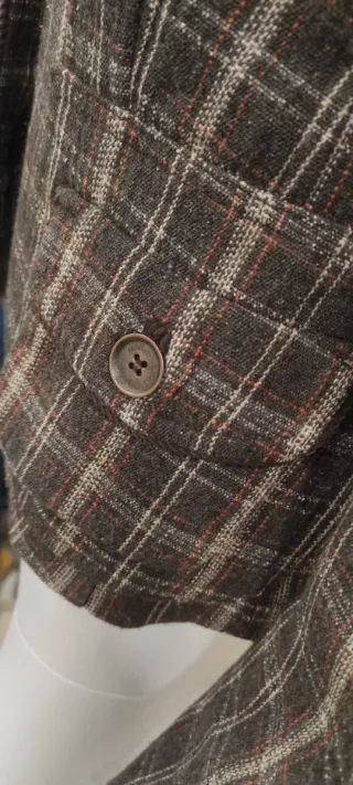 Blazer Vintage Cuadros Talla S