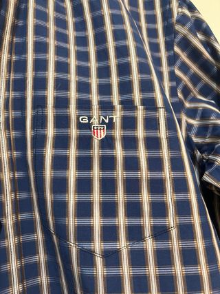 Camisa Gant Vintage Algodón Made in USA
