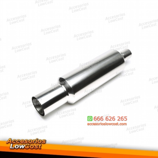 Silenciador trasero deportivo TA Technix de acero