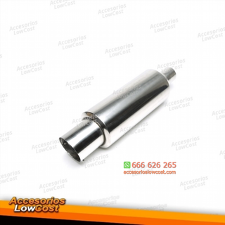 Silenciador trasero deportivo TA Technix de acero
