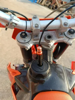 KTM 85 Motocross Negra y Naranja