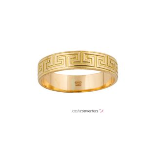 anillo oro 18k con circonita