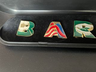 Insignias FC Barcelona y Letras Barça