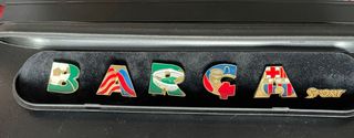 Insignias FC Barcelona y Letras Barça