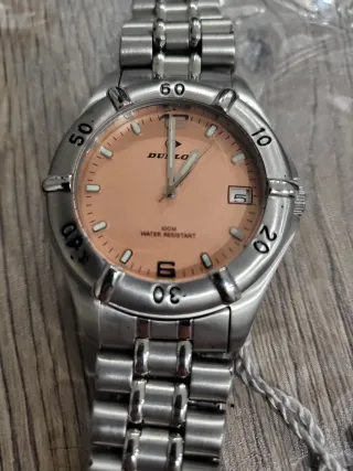 Orologio Dunlop Uomo Quadrante Arancione