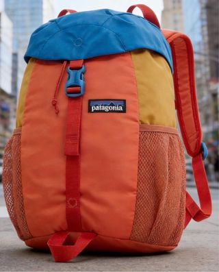 Mochila Patagonia Azul y Naranja