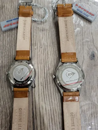 Orologi Dunlop Uomo/Donna Marrone Bianco