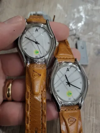 Orologi Dunlop Uomo/Donna Marrone Bianco