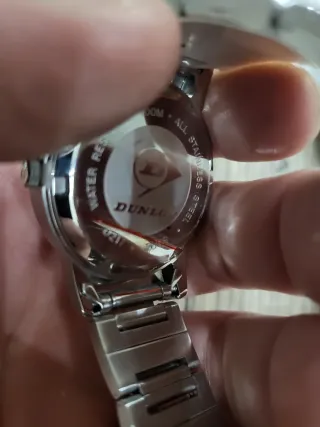 Orologi Dunlop Uomo/Donna Blu Argento