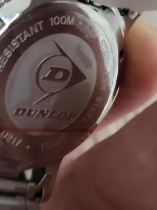 Orologio Dunlop Argento Bianco