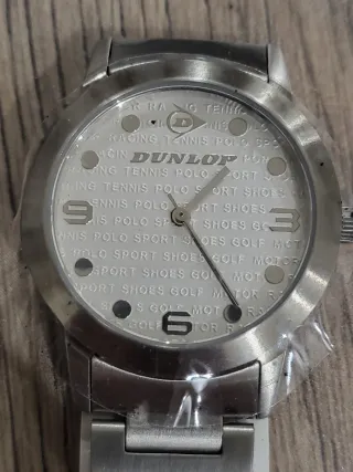 Orologio Dunlop Argento Bianco